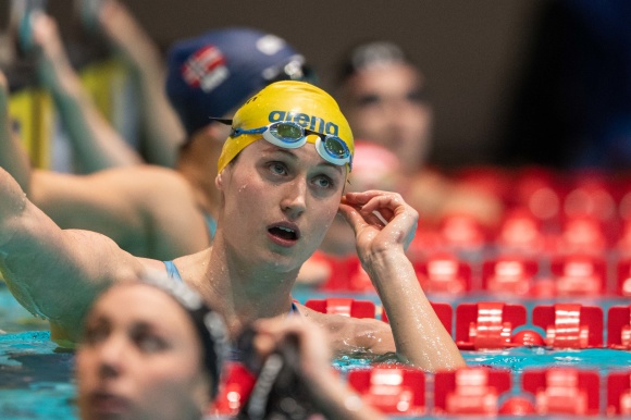 Ida Liljeqvist var en av flera svenskar som simmar vidare i finalpasset ikväll