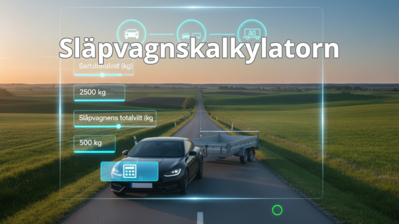 släpvagnskalkylator, släpvagnskalkylatorn