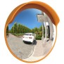 Konvex trafikspegel - Trafikspegel 45 cm orange