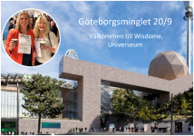 Universeum öppnar upp Wisdome för Göteborgsminglet den 20 sept. 2023