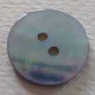 Pärlemorknapp 15 mm 2 håls
