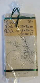 Dukar 2 st innehåller ej garn - art nr 61