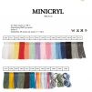 Minicryl 100% Acryl - Minicryl 27321 mellangrå