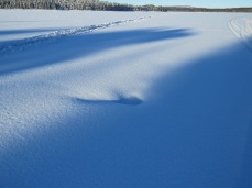 2021-02-14 Uppvällningsbrunn på Näcksjön, helt frusen.