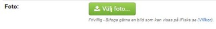 Tänk på att ladda upp en bild på minst 800x600 pixlar i storlek.