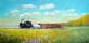 From Blekinge Sweden Oil canvas 41x84 cm