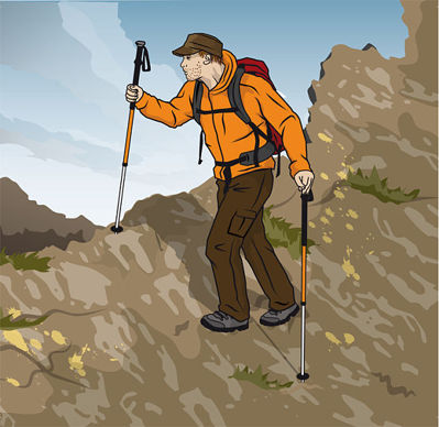 Rätt gång över sluttningar © outdoor-magazin.com Rätt gång över sluttningar © outdoor-magazin.com