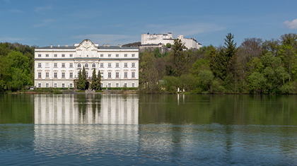 Slottet Leopoldskron i Salzburg Slottet Leopoldskron i Salzburg