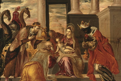 De tre kungarna tillber Jesus - El greco © Wikimedia Commons De tre kungarna tillber Jesus - El greco © Wikimedia Commons