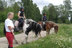 ridläger, avslutning ridläger, avslutning