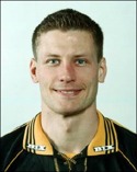 Michael Brundin i AIK-tröjan.