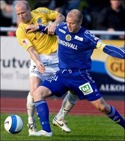 Stefan Ålander gjorde det första av GIF:s tre mål.