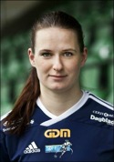 Kajsa Nordmark var en av tre SDFF-tjejer som gjorde come-back i 5-0-vinsten mot Kiruna.