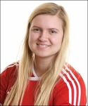 Jenny Jonsson, ny mittback i SDFF. Foto: Edsbyns IF:s hemsida.