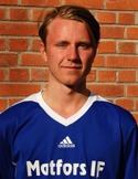 Jesper Nilsson-Böös var omgångens lirare då han satte fyra raka Matforsmål mot Sund.