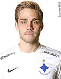 Christoffer Nyman satte årets första allsvenska mål. Det hjälpte dock föga då hans Norrköping föll med 1-3 borta mot Malmö FF.