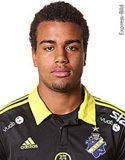 Noah Sonko Sundberg, mittback som lånats in från AIK.