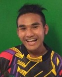 Kyaw Soe Kyaw Soe alias Kuchi West, Ljustorp ligger tvåa i skytteligan i sexan efter lagkompisen Saw En Gay.