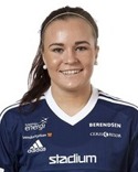 Maxine Björkholm blev SDFF:s enda målskytt när man åkte ur Svenska Cupen.