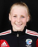 Alicia Holmberg gjorde två av målen i dagens match mot Njurunda.