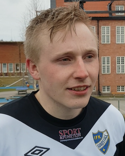 Mårten Gräntz svarade för ännu en stark insats i den vita IFK-tröjam.