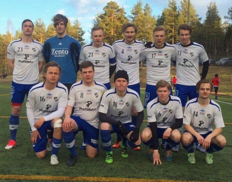 IFK Sundsvalls elva som besegrade Essvik under tisdagskvällen.