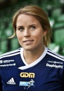 Ida Brännström (bilden) och Ericsa Höglund gjorde två mål var när Kovland slog ut IFK Timrå i DM-semifinalen.