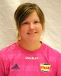 Sandra Sjögren höll nollan i 120 minuter mot div 1-laget Östersund. Det krävdes straffar för att få hål på den storspelande hemmakeepern.