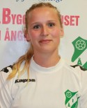 Therese Nordlund var bäst på planen med sin pondus och svarade också för hemmalagets mål i 1-1-matchen.