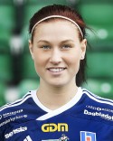 Jenny Nordenberg gjorde hälften av Kovlands mål mot Söråker men fick officiellt bara tillgodoräkna sig ett....