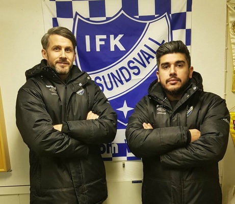 Ifjol spelade dom ihop i Holms SK. Nu ska duon träna IFK Sundsvall. "Två grabbar med IFK-hjärta", kommenterar sportchefen Mikael Kotermajer.