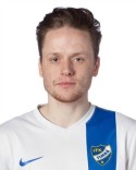 Robin Nordin, höstförvärvet från Timrå, gjorde två av Luckstas mål mot Teg.