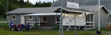 HK-vallen låg i Gärdedalen i anslutning till Nordichallen, Gärdehovs Ishall och bandybanan. Foto: Heffmersklubban.