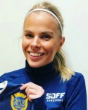 Emmie Björklund satte 2-0-målet.