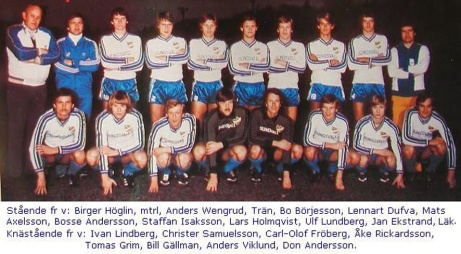 IFK Sundsvall har gjort fem allsvenska säsonger. Här är laget från 1978. som dessvärre åkte ur trots en bortaseger mot Malmö FF. Skåningarna valde sedan att lägga sig mot AIK för att slippa åka upp till "Lapphelvetet" den kommande säsongen...