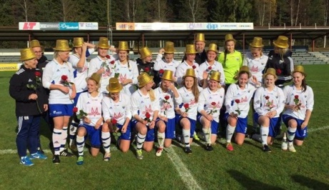 Ope IF tog hem damernas div 2 Mellersta Norrland 2016. Foto: Ope IF:s hemsida.