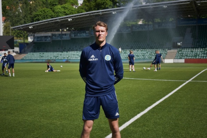 Niklas Dahlström tar steget från division 2 till Superettan. Foto: GIF Sundsvall.