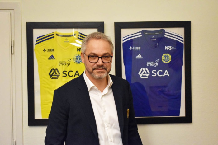 GIF Sundsvalls nye klubbchef Tomas Litström. Foto: GIF Sundsvalls hemsida.
