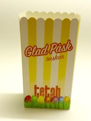Popcorninspirerad låda