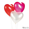Ballong - Hjärta Röd