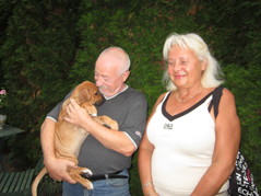 Genady & Barbara med sin Divine