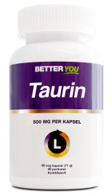 Taurin 90 kapslar - Better You