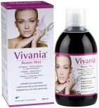 Vivania Beauty Shot 500 ml - Kollagen, Hyaluronsyra, C-vitamin