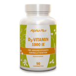 D3-vitamin 1000 IE 90 tab, med apelsinsmak (2023-12-30)