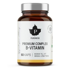 Premium Complex B-Vitamin 60 kapslar - Pureness