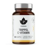 Trippel C-Vitamin 60 kapslar - Pureness