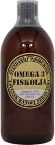 Standardt – Omega 3 Fiskolja