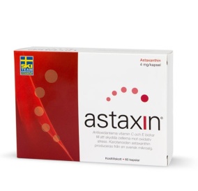 Astaxin – bibehåller immunsystemets normala funktion 60 kapslar