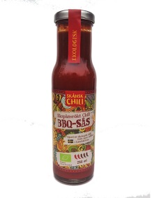 BBQ-sås Ekspånsrökt chili – Ekologisk Skånsk Chili