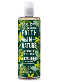 Schampo Sjögräs & Citrus 400 ml - Faith in Nature